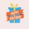 Happy Birthday Sticker