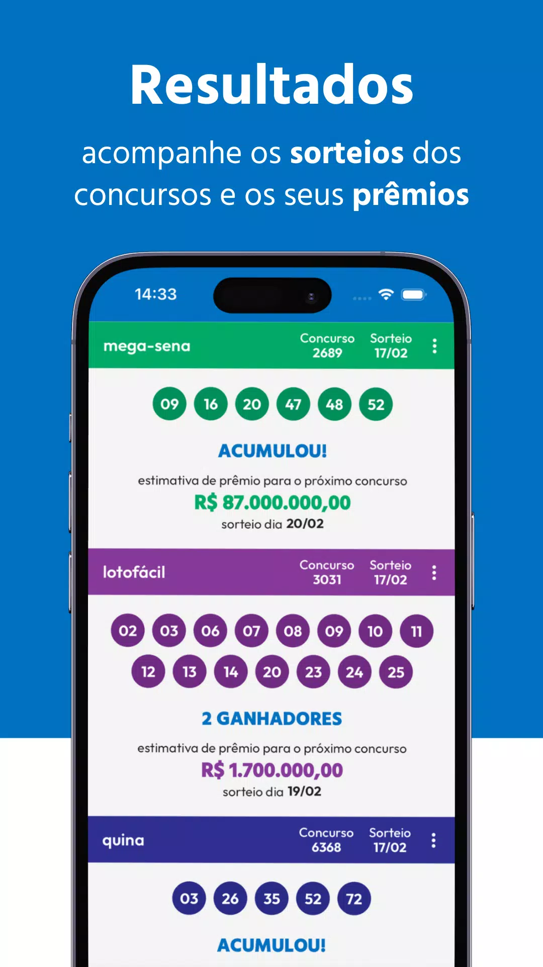 Loterias Screenshots