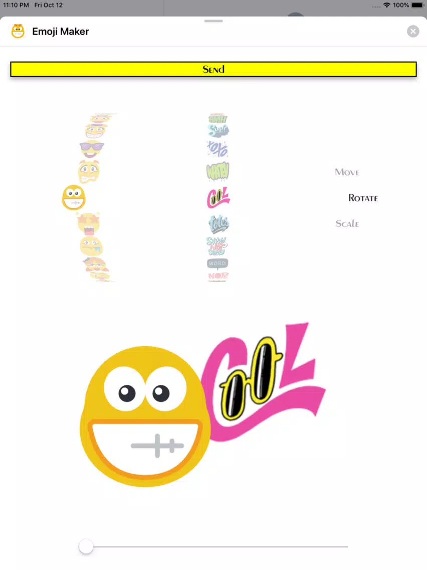 Create 2300 different Emojis! iPad Screenshots