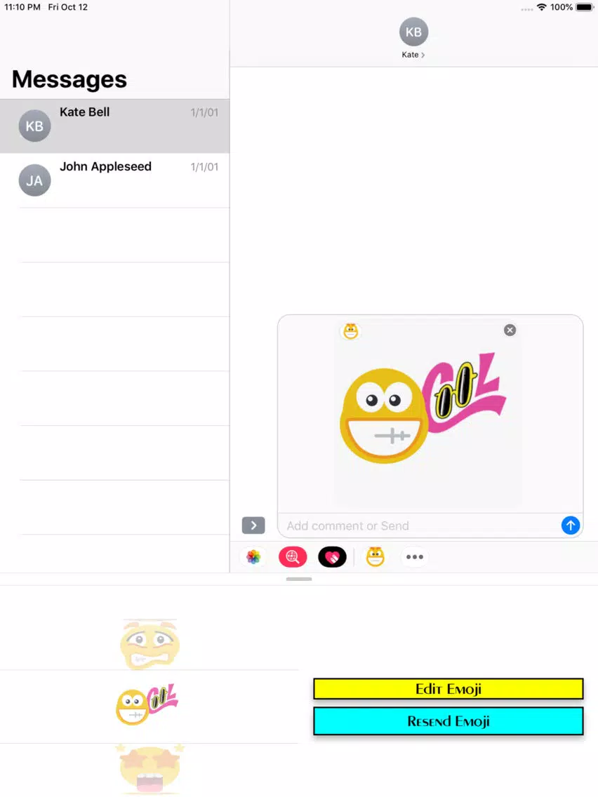 Create 2300 different Emojis! iPad Screenshots
