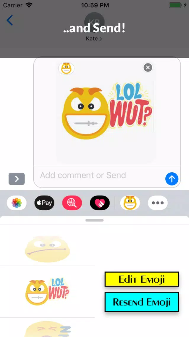 Create 2300 different Emojis! Screenshots