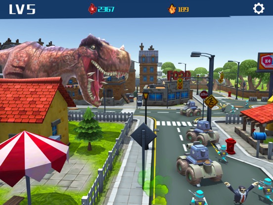 ภาพหน้าจอของ Idle Dino Monster iPad 