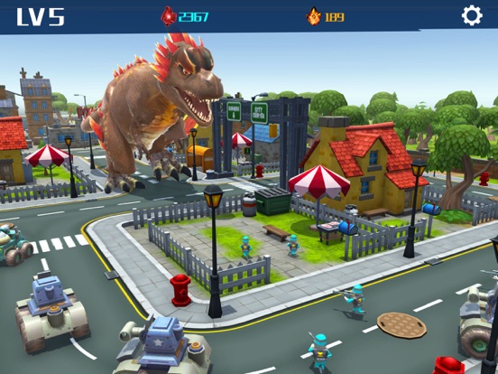 ภาพหน้าจอของ Idle Dino Monster iPad 