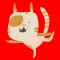 Cute Cat Yoga Stickers