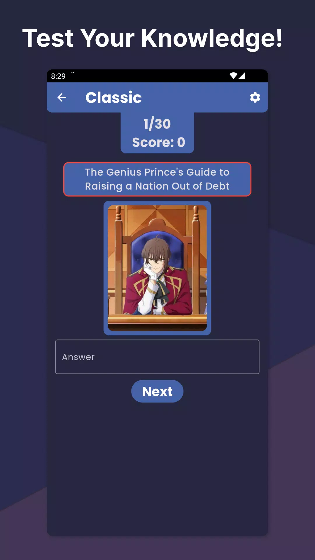 Anime Song Quiz Screenshots