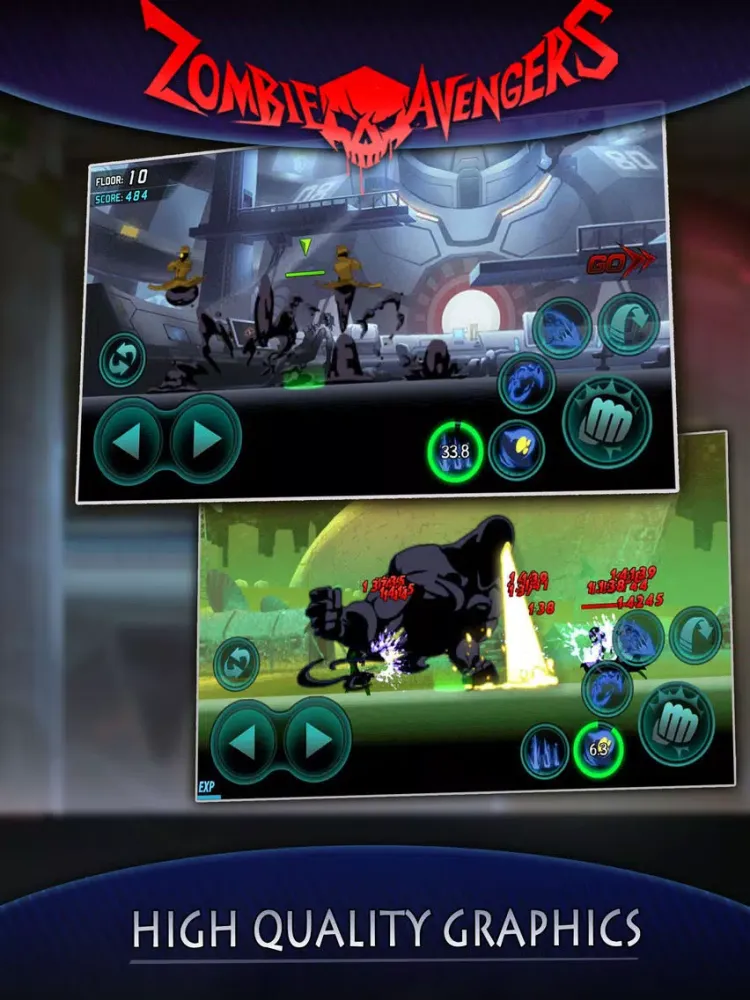 League of Stickman Zombie-Stickman War Z iPad Screenshots
