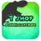 T SHOP MODEL CARTOON