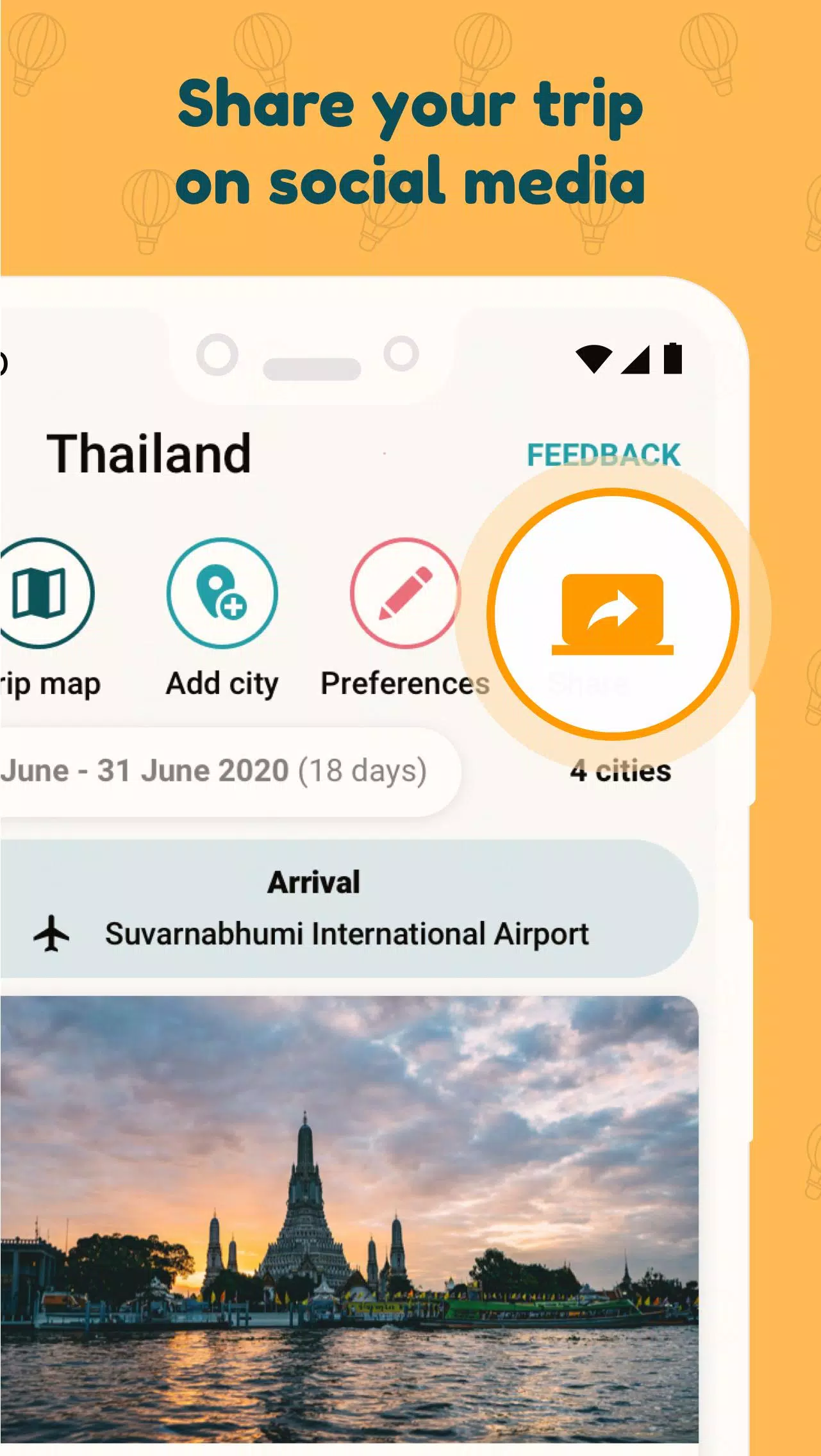 Itini: Thailand trip planner Screenshots