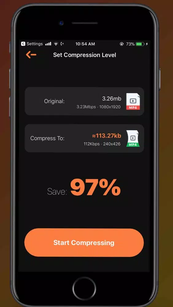 Captures d'écran de Compress Video Compressor