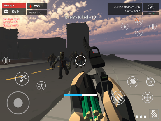 Extinction: Zombie Invasion iPad 應用截圖