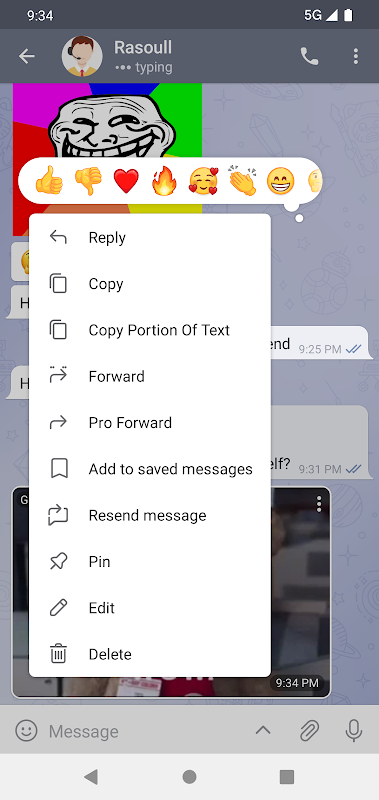 Telegram Screenshots