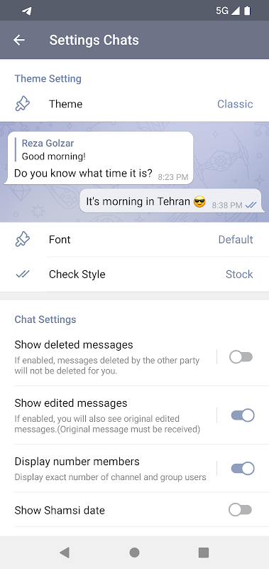 Telegram Screenshots