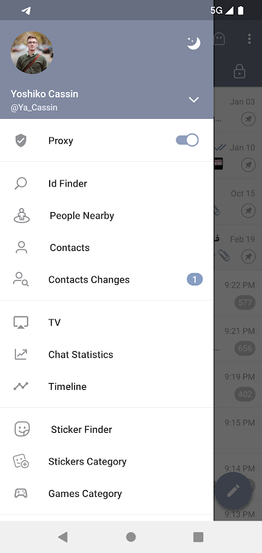 Telegram Screenshots