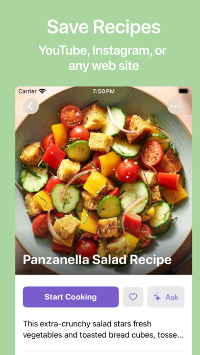 Plum: Unlimited Recipe Manager Screenshots
