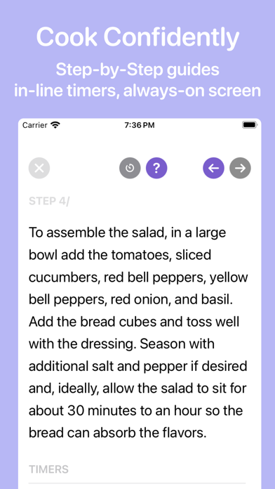 Plum: Unlimited Recipe Manager Screenshots