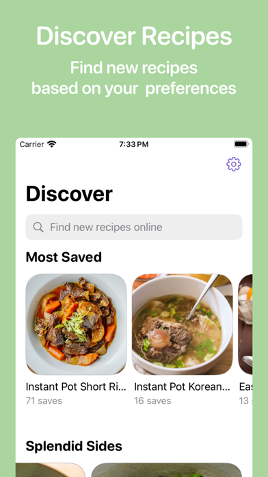 Plum: Unlimited Recipe Manager Screenshots