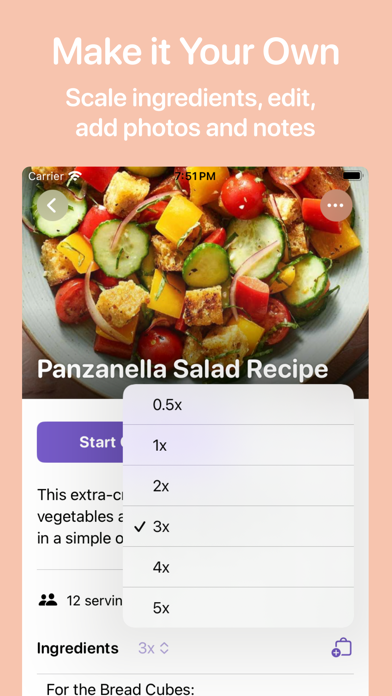 Plum: Unlimited Recipe Manager Screenshots