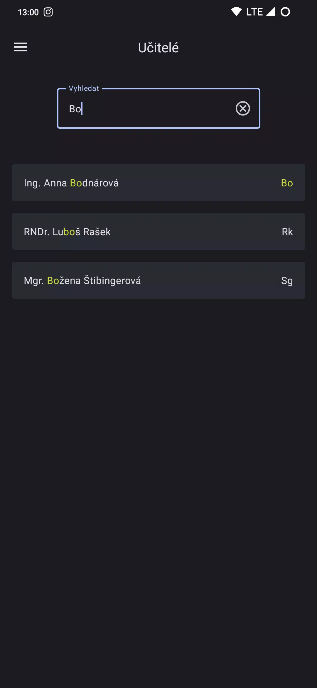 Ječná Mobile Screenshots