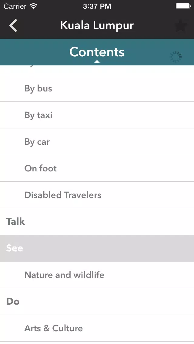 Malaysia Offline Travel Guide Screenshots