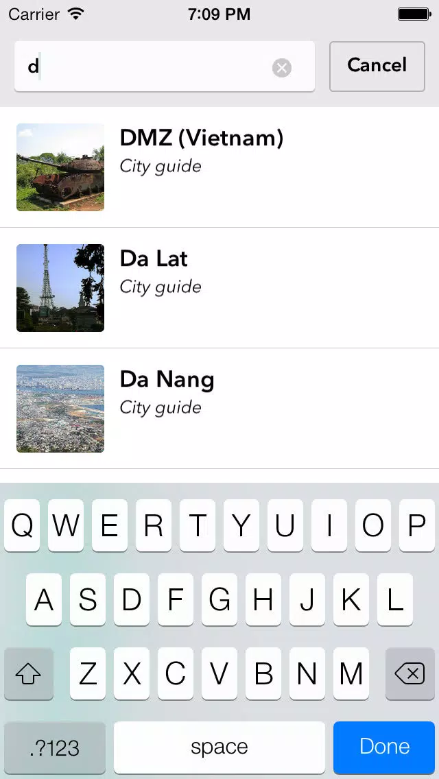 Vietnam Offline Travel Guide Screenshots
