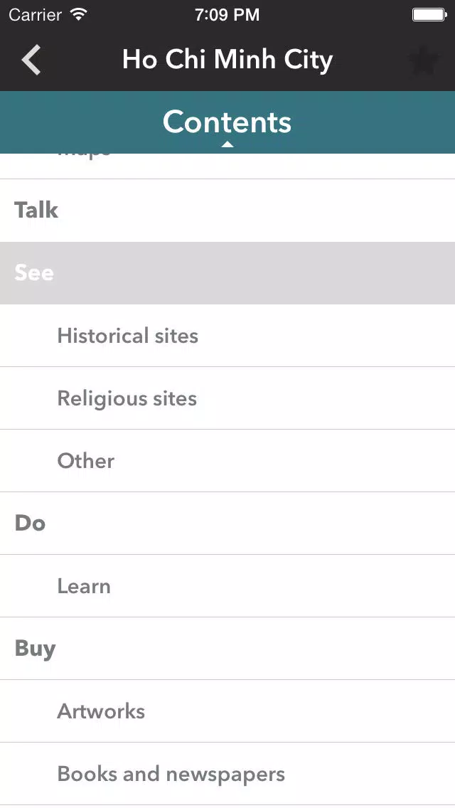 Vietnam Offline Travel Guide Screenshots