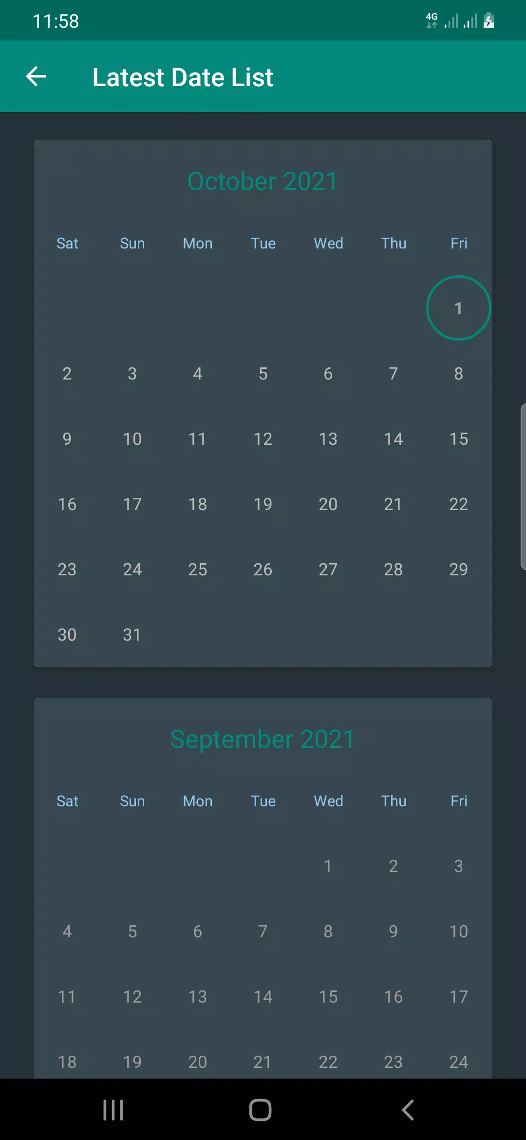 Daily Editorial Screenshots