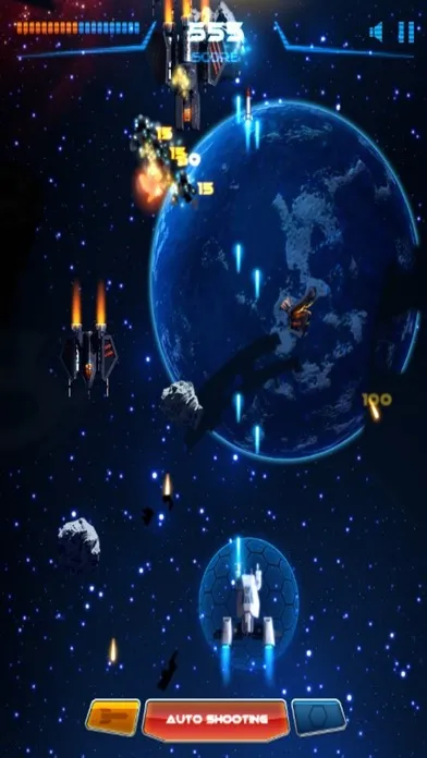 Tangkapan layar Space Shooter Galaxy Game - Fight aliens, win battles and conquer the Galaxy on your spaceship. Free!