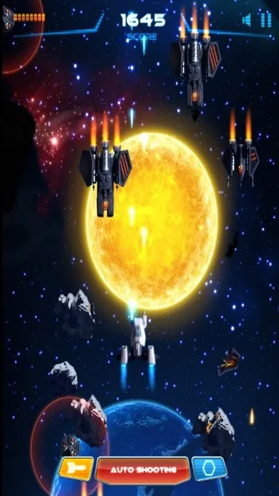 Tangkapan layar Space Shooter Galaxy Game - Fight aliens, win battles and conquer the Galaxy on your spaceship. Free!