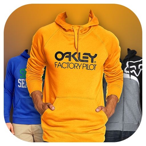 Men Sweatshirt Photo Suit Editor