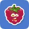Animated Raspberry Emoji