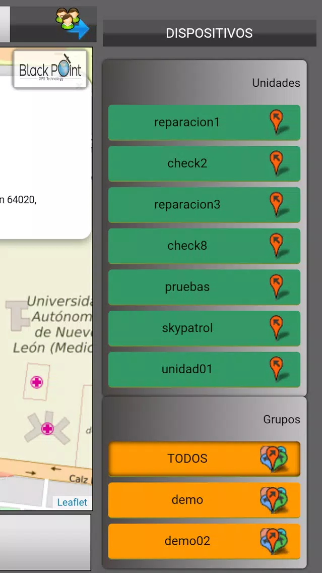 BlackPointGPS Screenshots