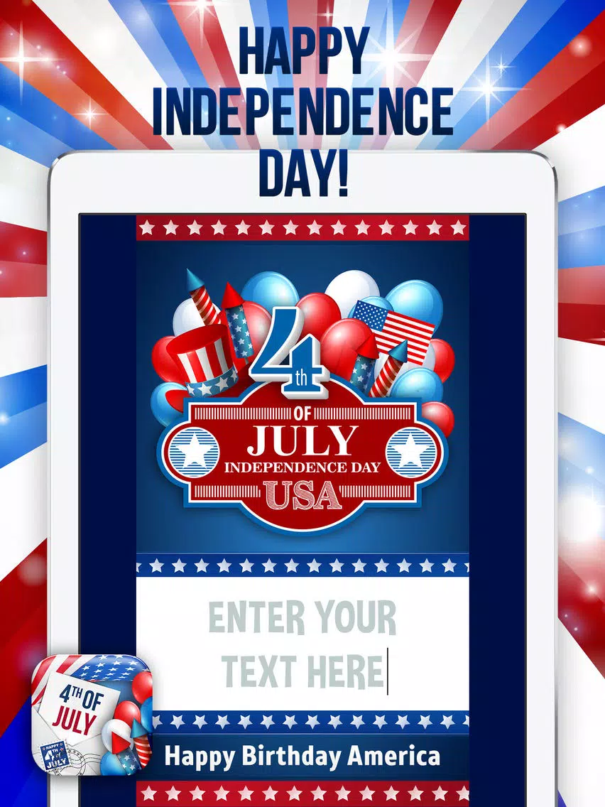 4th of July Greeting Cards – Celebrate Independence Day with Patriotic eCard.s iPad Screenshots