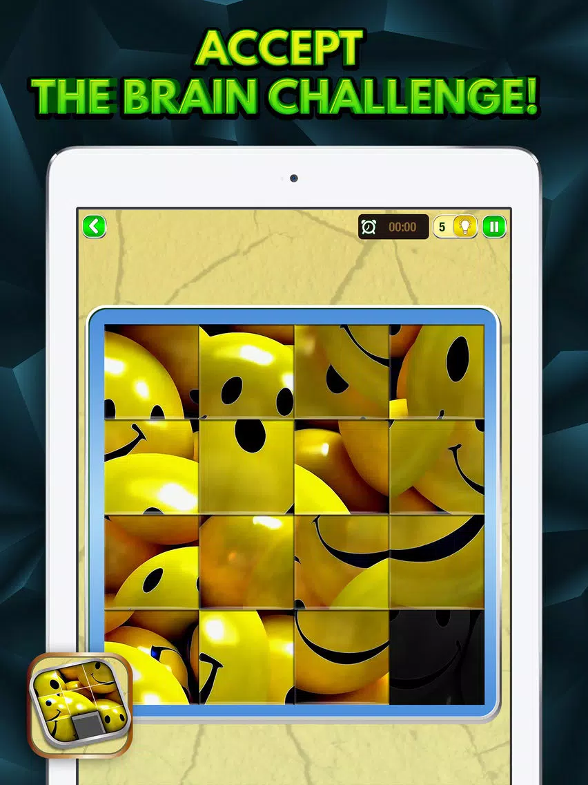 3D Sliding Puzzle Game for Kids and Adults iPad Screenshots