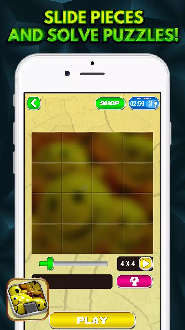 3D Sliding Puzzle Game for Kids and Adults Screenshots