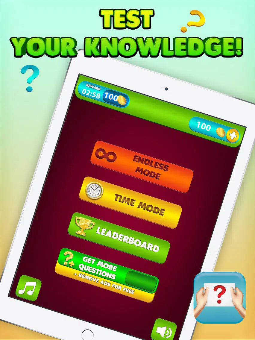 Ảnh chụp màn hình của Popular Quiz Game iPad