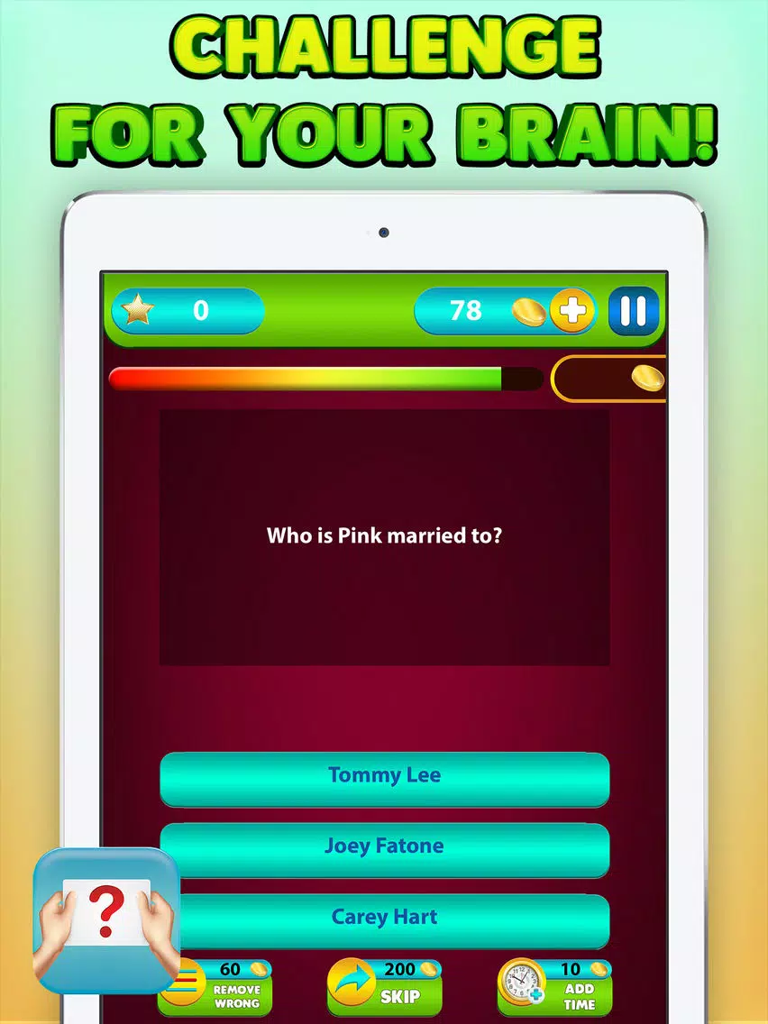 Ảnh chụp màn hình của Popular Quiz Game iPad