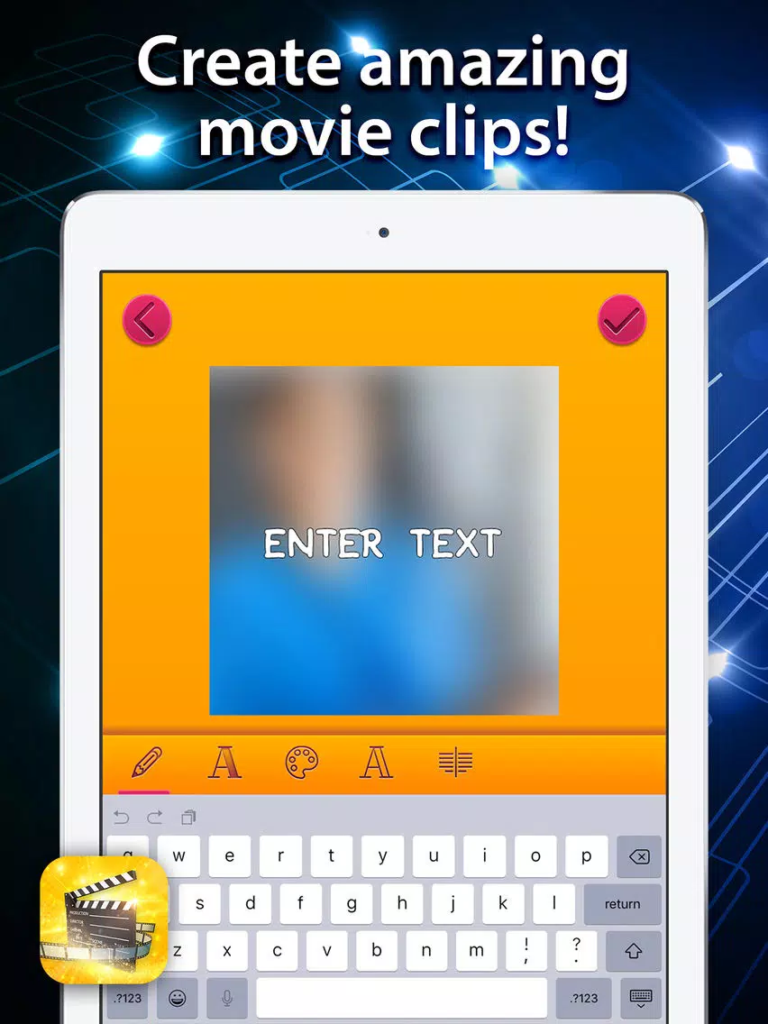SlideShow Video Editor & Movie Maker iPad Screenshots