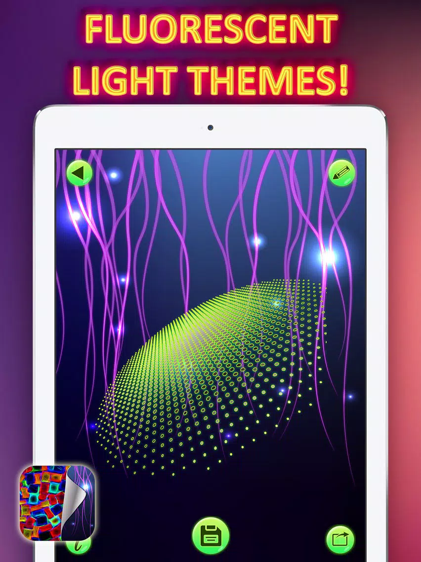 Neon Wallpapers Free – Glowing HD Backgrounds with Fluorescent Light Themes iPad Screenshots