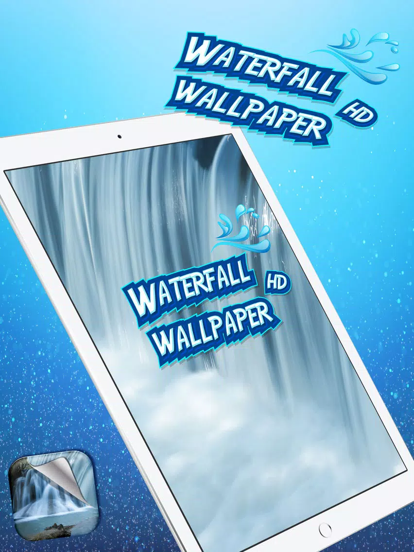 Waterfall Wallpaper HD – Beautiful Nature Photos of Amazing Landscape Background.s Free iPad Screenshots