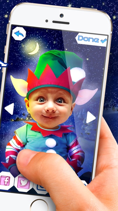 Elf Photo Booth – Christmas Camera Pic Stickers Screenshots