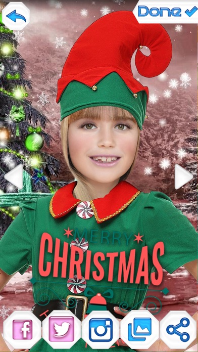 Elf Photo Booth – Christmas Camera Pic Stickers Screenshots