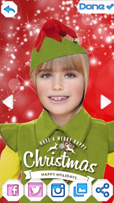 Elf Photo Booth – Christmas Camera Pic Stickers Screenshots