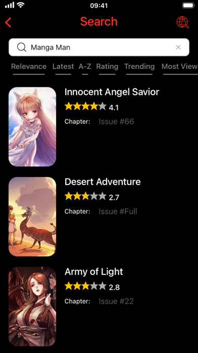 Manga Reader - Best Manga Man Screenshots