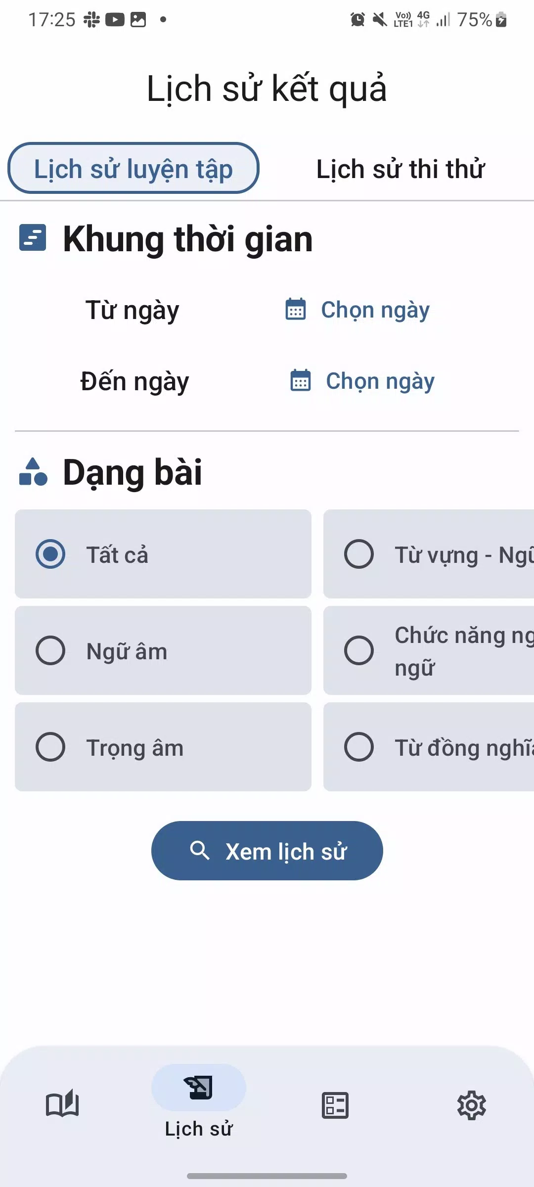 Ôn thi tiếng Anh vào lớp 10 Screenshots