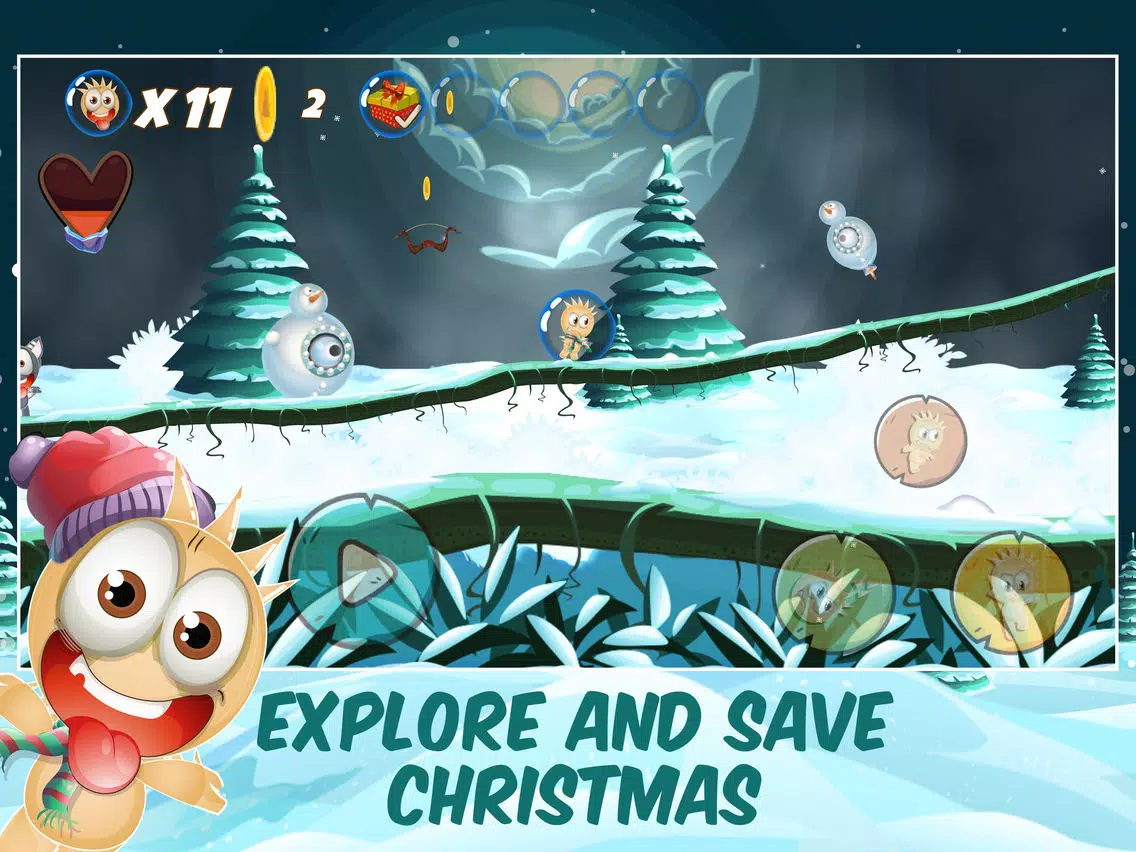Screenshot di Dipsy's Christmas Eve Adv iPad 