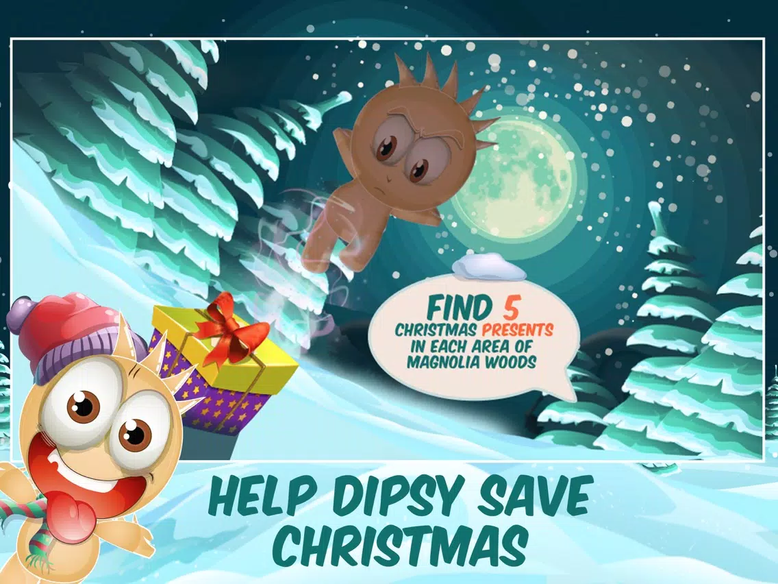 Screenshot di Dipsy's Christmas Eve Adv iPad 