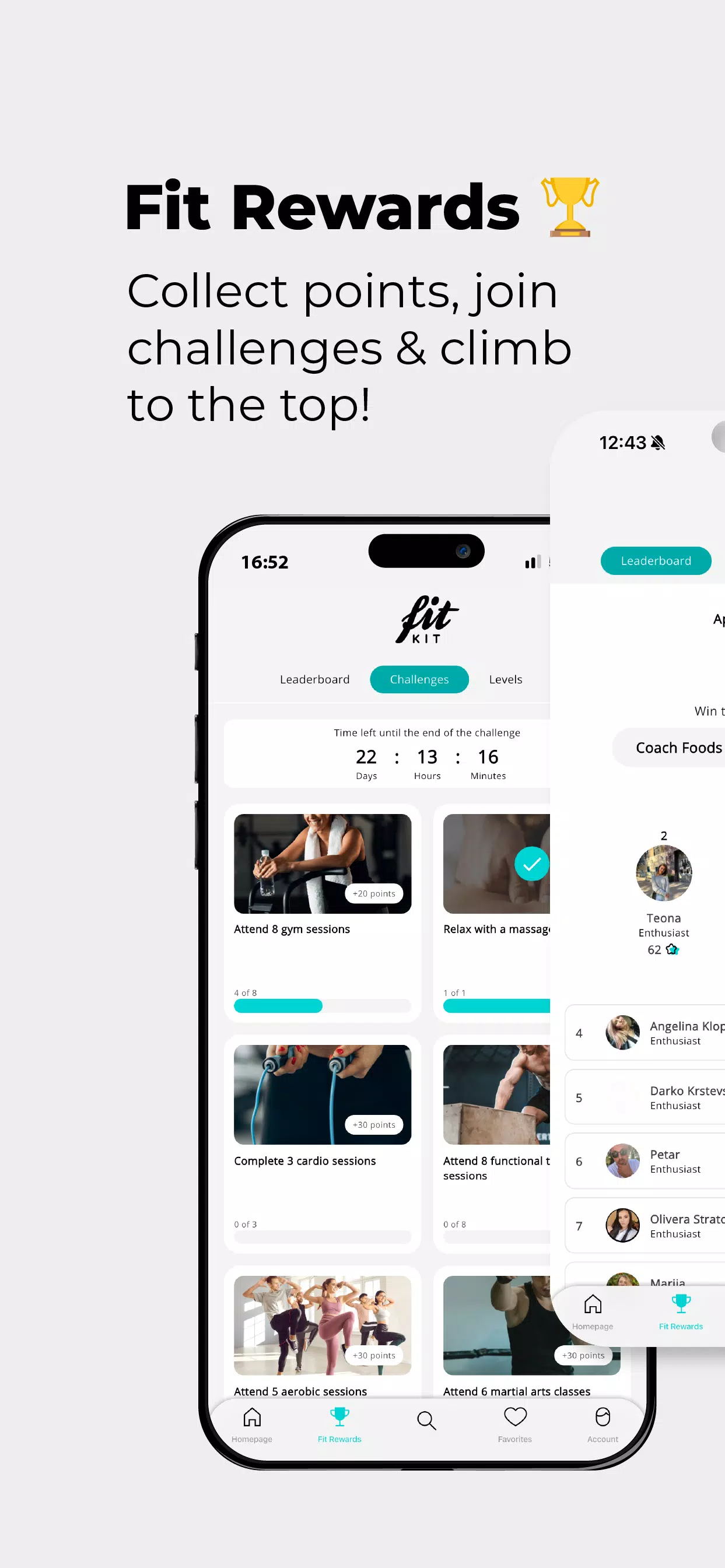 FitKit Screenshots