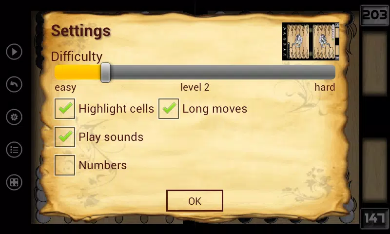 Tangkapan layar Backgammon Online