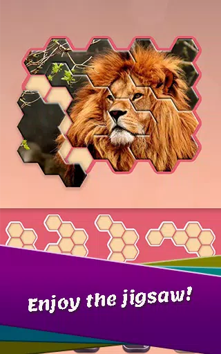 Animals Jigsaw! - Hexa puzzle應用截圖