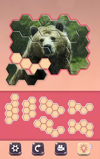 Animals Jigsaw! - Hexa puzzle應用截圖